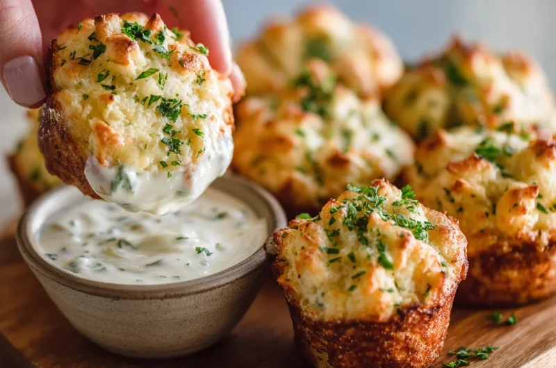 Cheese Garlic Muffins – Cheesy Pull-Apart 30-Minute Bites