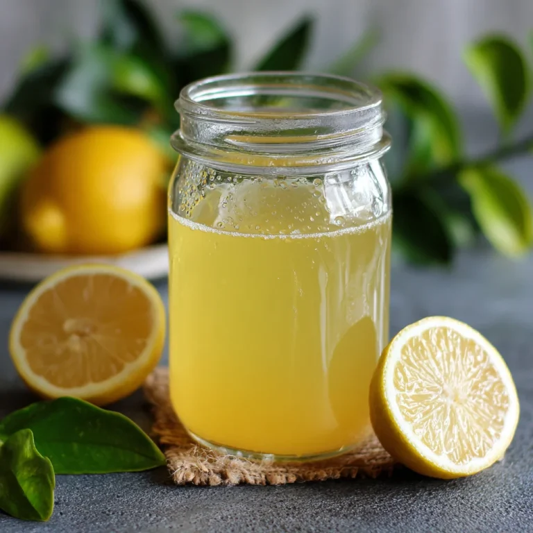 Homemade Electrolyte Drink