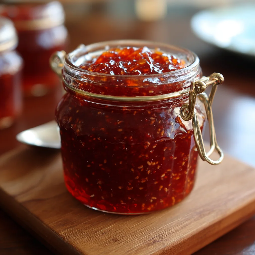Homemade Jam final serving
