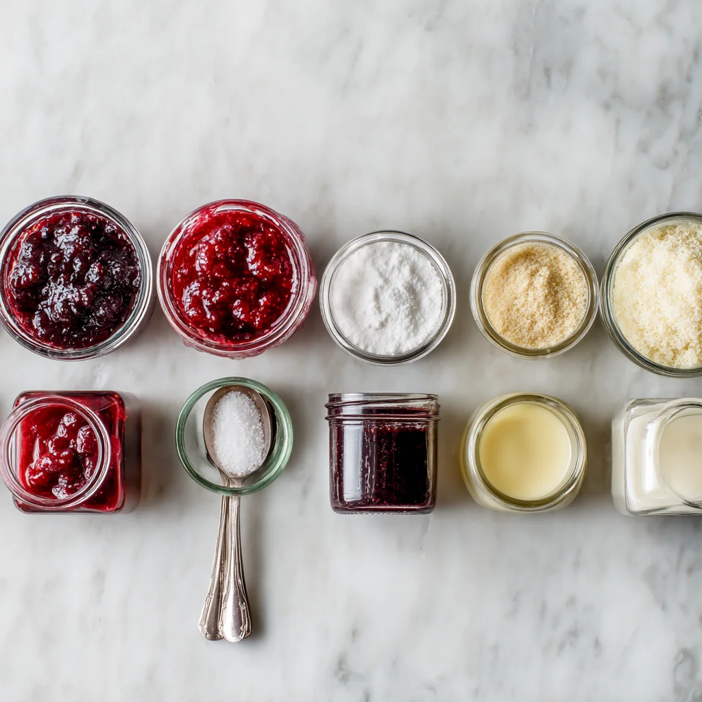 Homemade Jam Recipes ingredients