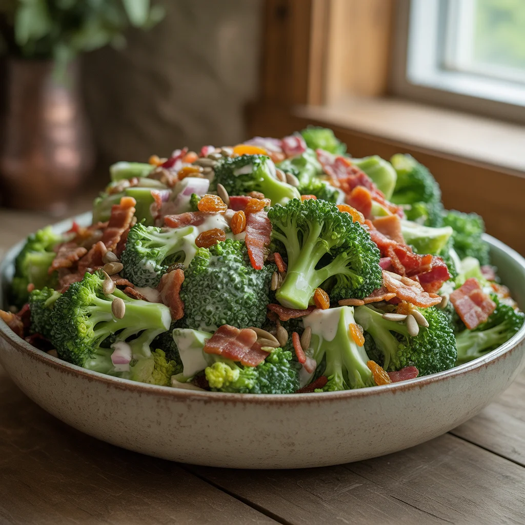 Amish Broccoli Salad Recipe
