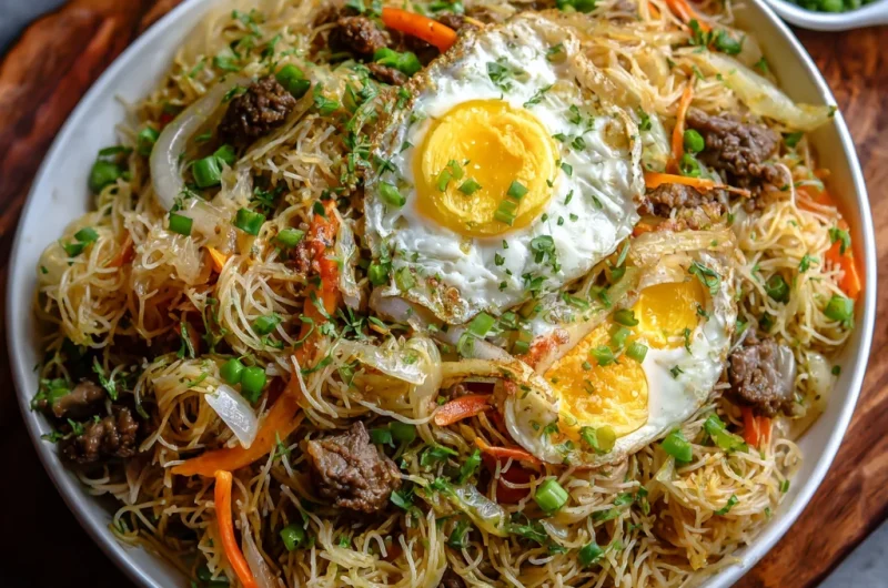Beef Pancit Recipe Filipino (Savory, Authentic & Packed With Comfort!)