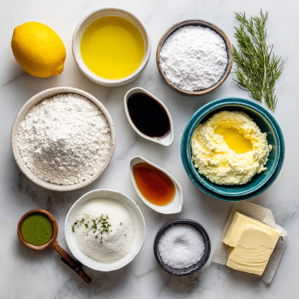 INGREDIENTS Best Keto Dessert Lemon Bread Recipe