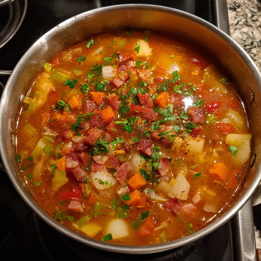 Transylvanian Bacon Green Beans Soup (Rustic, Hearty & Full of Old-World Comfort!)