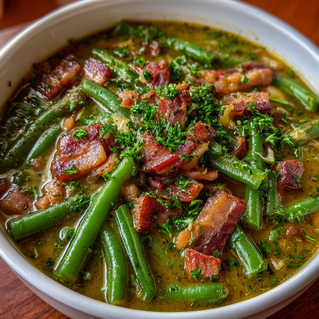 Transylvanian Bacon soup