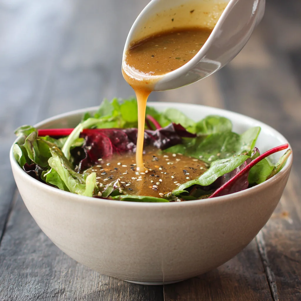 Creamy Balsamic Vinaigrette Salad Dressing