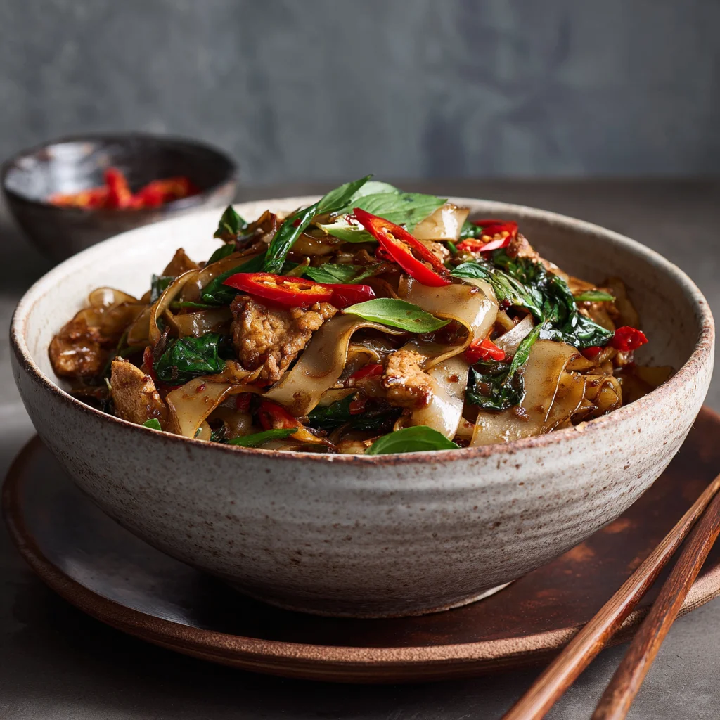 Finished baked salmon with garlic butter sauce ready to serve.