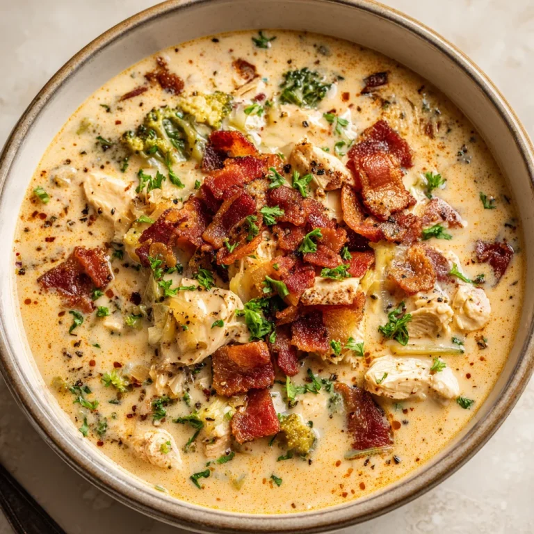 Cozy Creamy Crack Chicken Soup for Comforting Meals