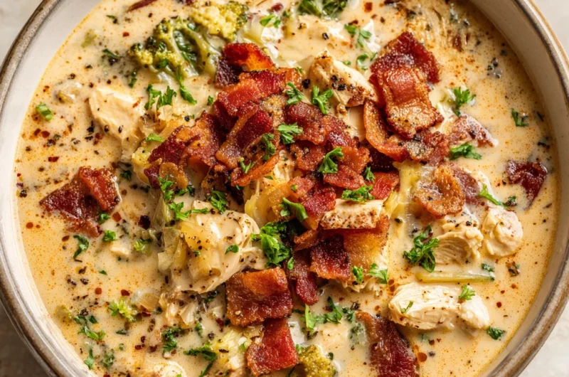 Cozy Creamy Crack Chicken Soup for Comforting Meals