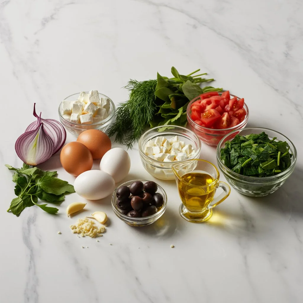 Ingredients Greek Egg Casserole recipe