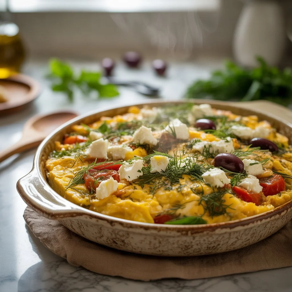 Greek Egg Casserole
