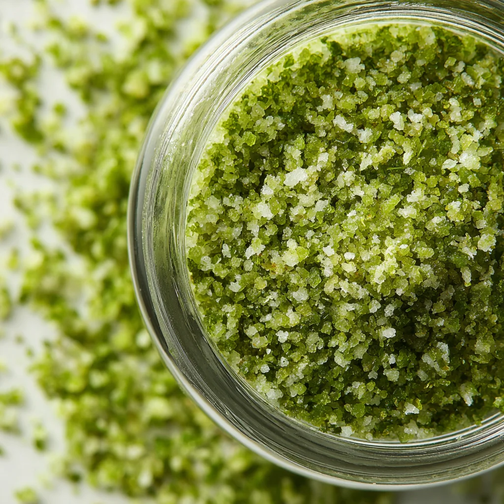 Homemade jalapeño salt