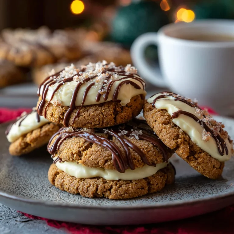 Keto Gingerbread Cheesecake Cookies