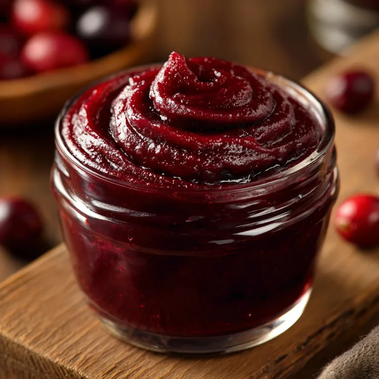 Maple Cranberry Butter Recipe