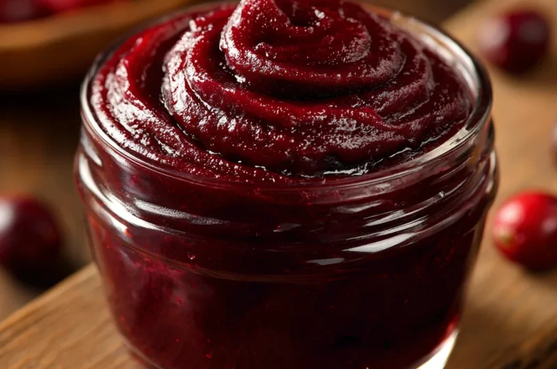 Maple Cranberry Butter Recipe