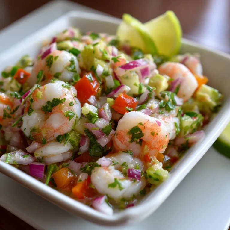 Mexican Shrimp Ceviche Recipe