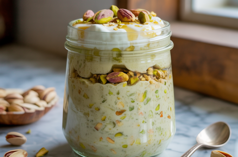 Pistachio Overnight Oats — The Perfect Healthy Breakfast Recipe