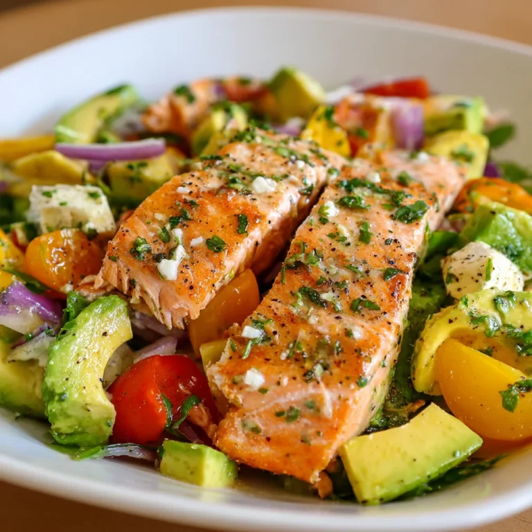 Salmon Avocado Salad