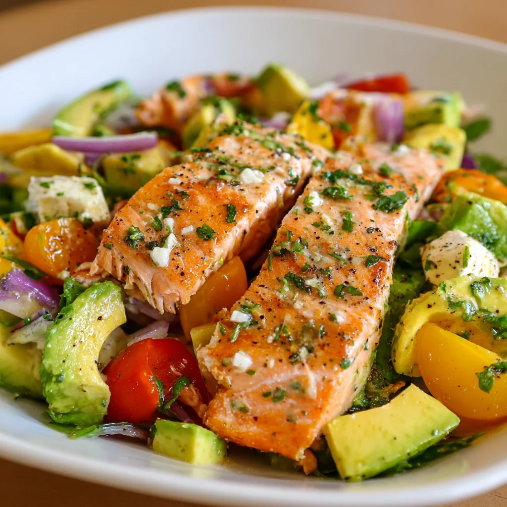 Salmon Avocado Salad