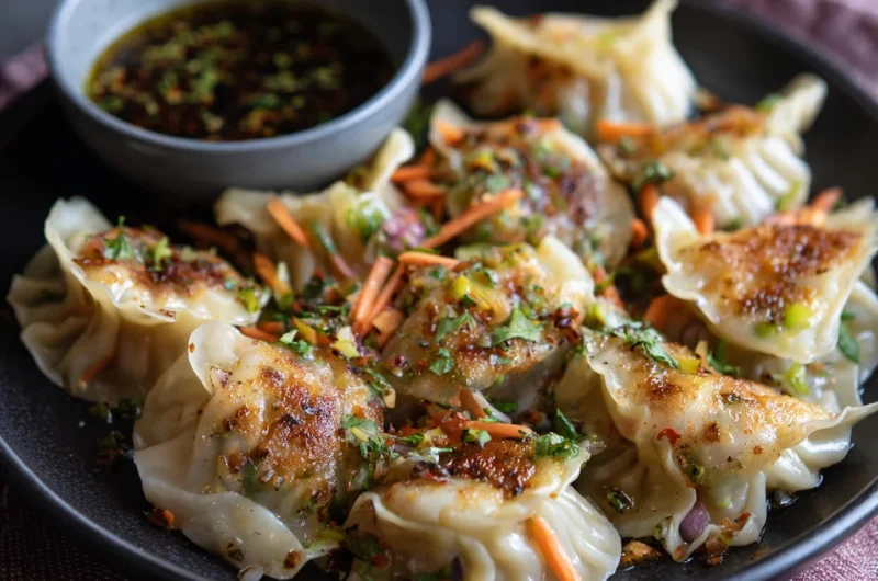 Shrimp and Vegetable Dumplings