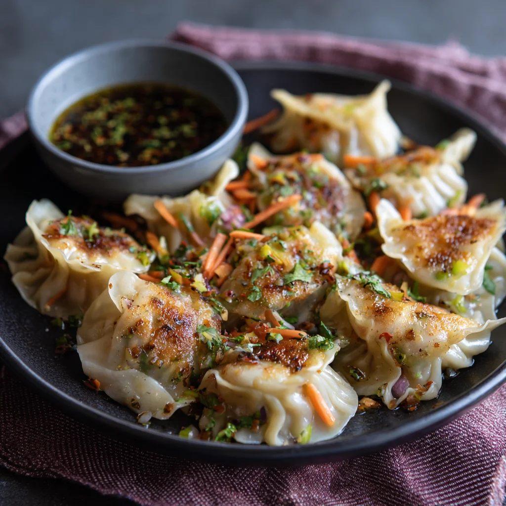 Shrimp and Vegetable Dumplings