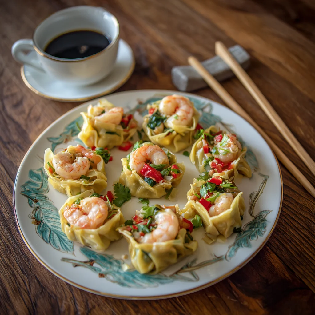 Shrimp and Vegetable Dumplings
