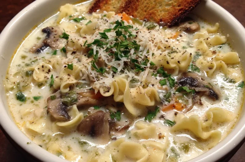 White Lasagna Soup Recipe (Creamy, Cozy & Perfect for Easy Weeknight Dinners!)