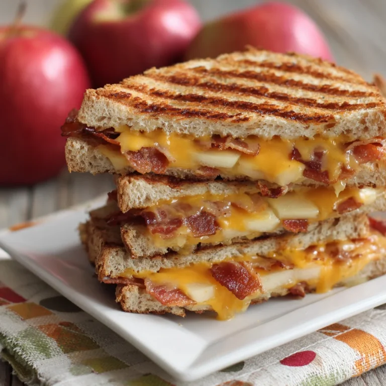 honey apple cheddar panini