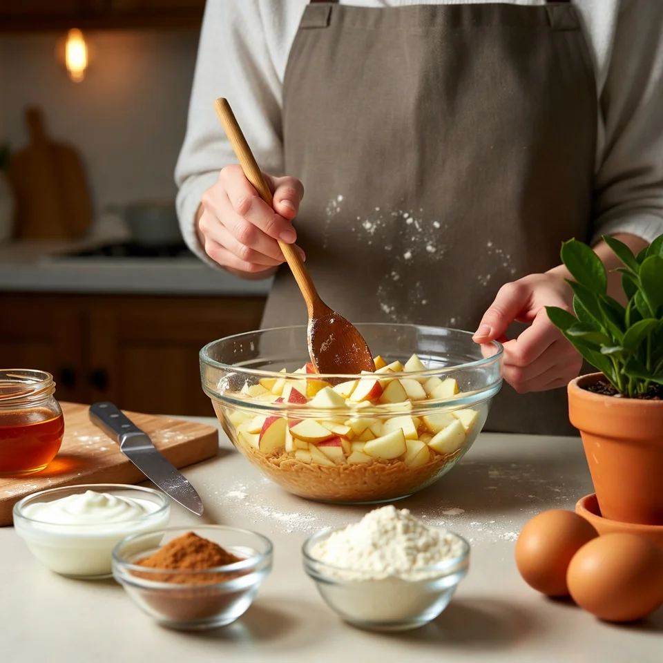 Apple Cinnamon Greek Yogurt Muffins Recipe