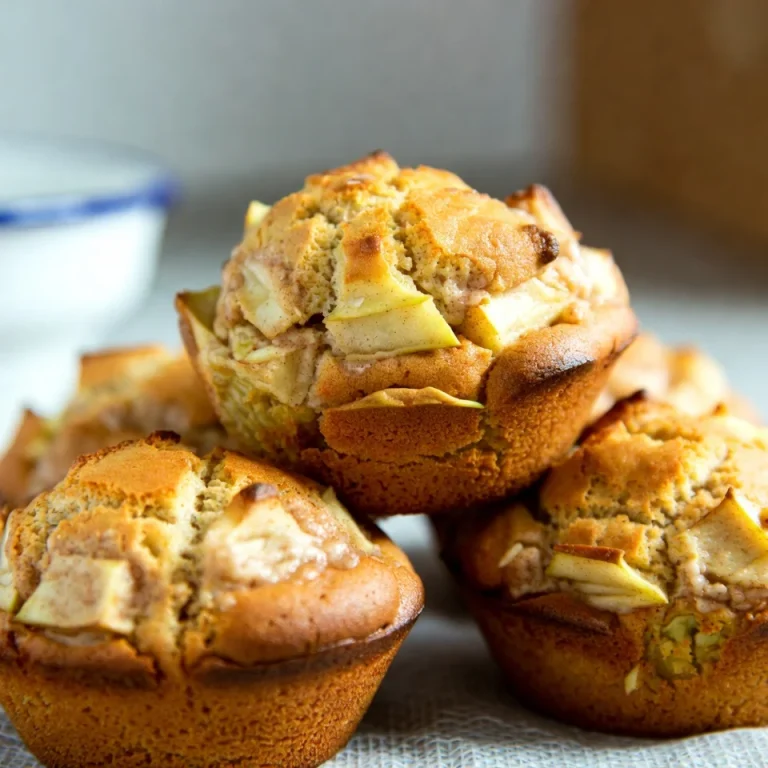 Apple Cinnamon Greek Yogurt Muffins Recipe