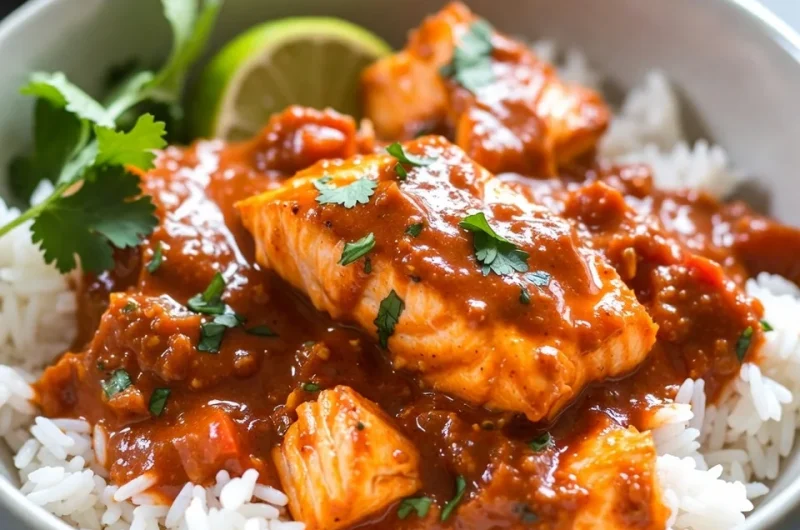 Coconut Red Curry Salmon Recipe