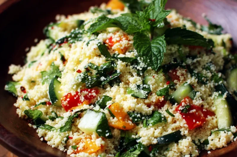 Couscous Salad Recipe (Fresh, Easy & Flavorful)