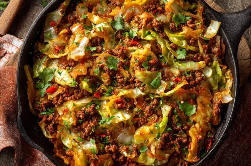Cowboy Cabbage Skillet Recipe