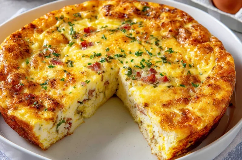 Zucchini Egg Bake Breakfast