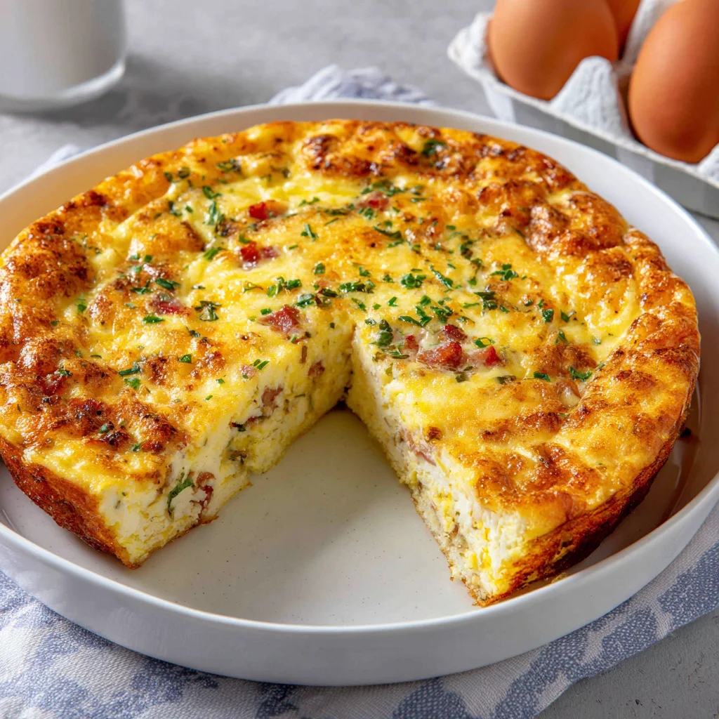 Zucchini Egg Bake Breakfast