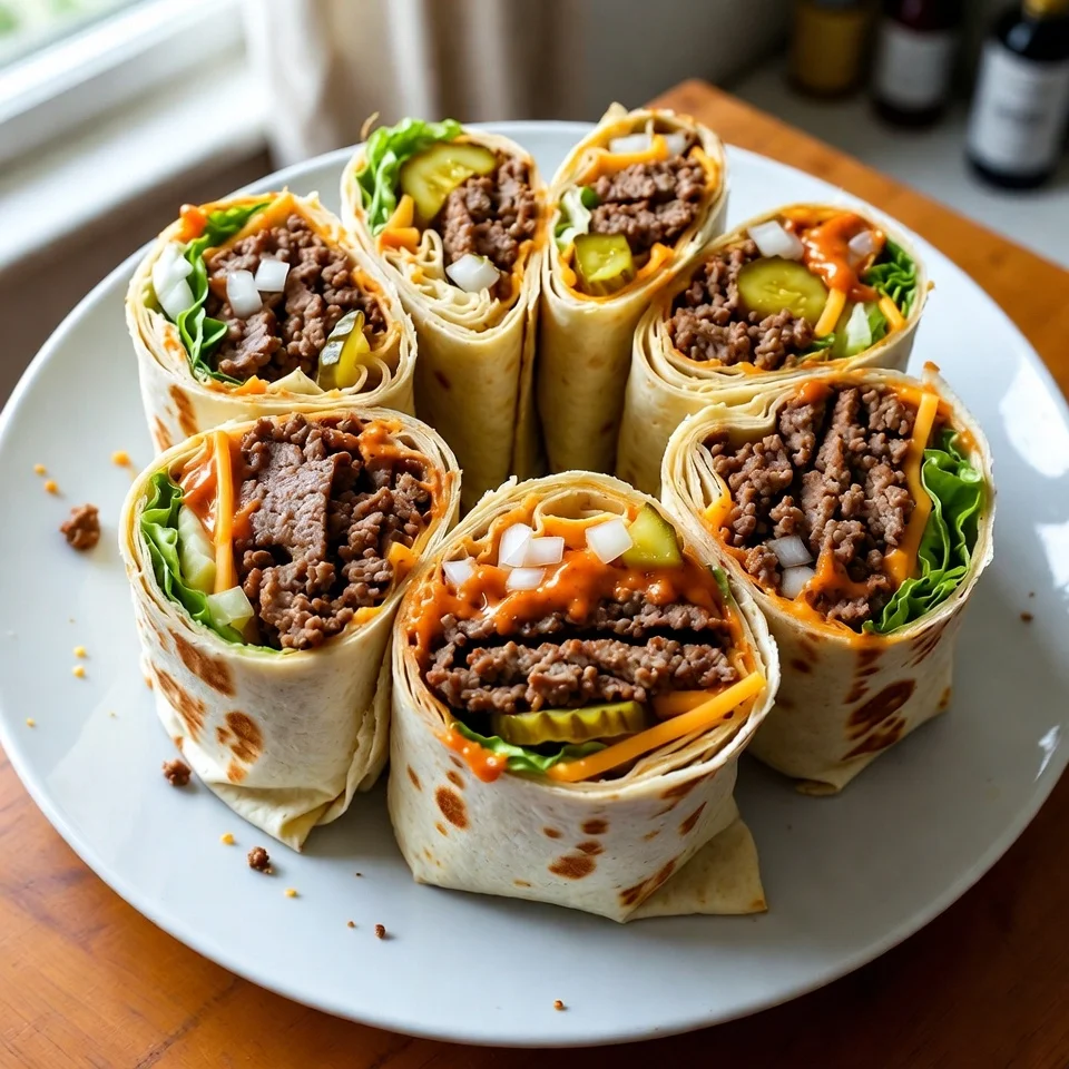 Big Mac Wraps Recipe