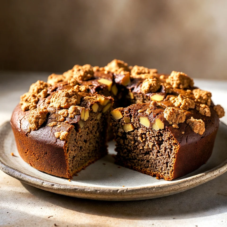 Healthy Gingerbread Coffee Cake